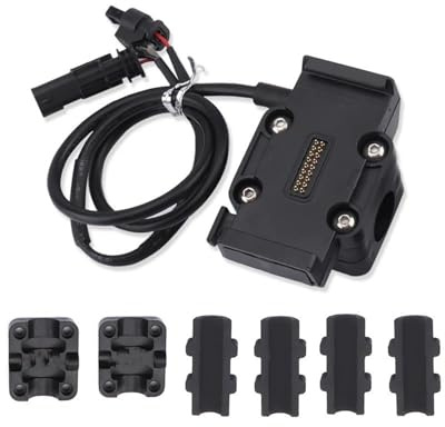 WSUMKH Base Universal con Rodillo para Motocicleta Soporte De Navegación para Teléfono 12/22 Mm para R1250GS R1200GS CRF1100L F900R S1000XR Soporte Montaje Teléfono