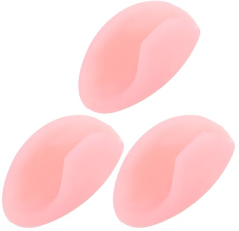 ERINGOGO Lot de 3 Repose-Pouce pour Flûte en Silicone Rose Coussin Protège-Doigt Souple et Solide Support Ergonomique pour Instrument à Vent pour Répétitions et Concerts Compatible