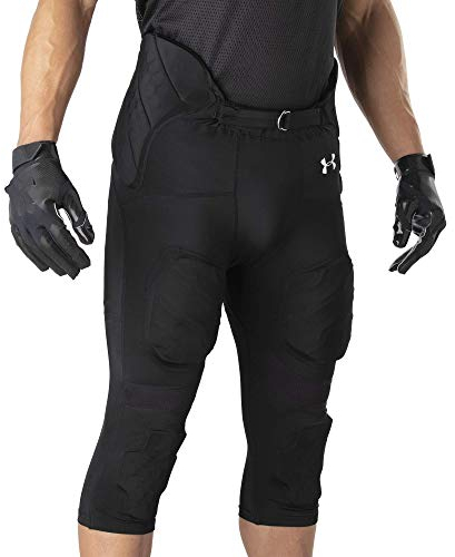 Under Armour Jungen Gameday Armor Integrated Gepolstertes Fußball-Girdle, Schwarz, Youth-M
