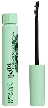 Physicians Formula Murumuru Butter Brazilian, Gel para Cejas con Cepillo Micro-Esculpidor para una Aplicación Ultra-Precisa, Fórmula Ligera con Infusión de Queratina, Efecto de Laminación de Cejas