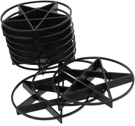 CANIGHT Supporti per Vasi da Esterno Confezione da 10 Supporti per Fioriere Drenaggio Ventilazione