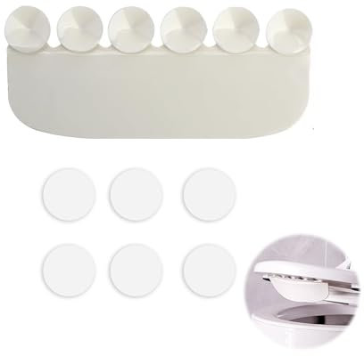 Déflecteur de Siège de Toilette, Déflecteur D'urine Lunette de Toilettes Conçu pour Empêcher les Eclaboussures Protections Anti-Pipi avec Ventouse et Réutilisable Adapté aux Enfants et Aux Adultes