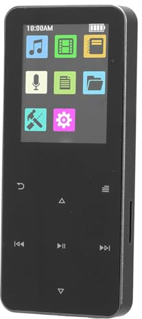 MENDUNER Lecteur MP3 64 Go avec Bluetooth et WiFi, Lecteur MP3 à écran Tactile HD 1,8 Pouces, Lecteur de Musique MP3 pour Enfants (4GB)