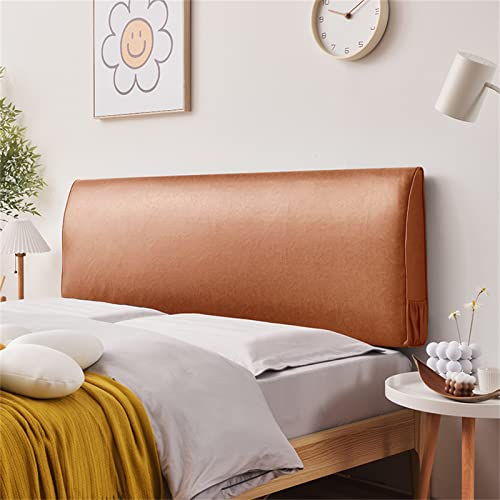Generic Leder Kopfbrettkissen Bett Ruhe Lesen Kissen Rückenstütze Stützkissen Zum Sitzen Im Bett Großer Spolsterkissen Lendenpolster Für Bettsofa Bett,B,No headboard 78.7/200cm