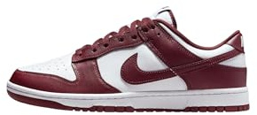 Nike DV0833-115 Nike Dunk Low Retro Herren White/Redwood-Gym RED EU 46