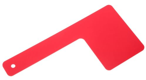 HYTROVE Acrylic Replacement Mailbox Signal Flag with Red Rotatable Flag, Weather Resistant and Eye-catching Colour, Modern Sleek Design for Outdoor Mailbox Accessory