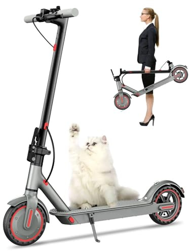 Trotinette Electrique Adulte 350w/500w,Pneumatiques De 8.5/10 inches,Vitesse Max 25 Km/H,Longue PortéE 35/45 Km,SystèMe de Frein à Double Tambour,Scooter Pliant pour Adultes,Charge Max 120KG