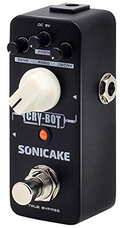 SONICAKE Auto Wah Pedal Cry Bot Hüllkurvenfilter Funky Bass Gitarre Effektpedal