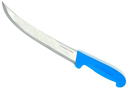 Columbia Cutlery 10 in. Blue Breaking/Cimiter/Carving/Butcher Knife (Single Breaking Knife)