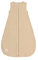 LÄSSIG Baby Sommerschlafsack ohne Ärmel Muslin Baumwolle GOTS zertifiziert unisex/Muslin Sleeping Bag nature, Größe 50/56 0-2 Monate