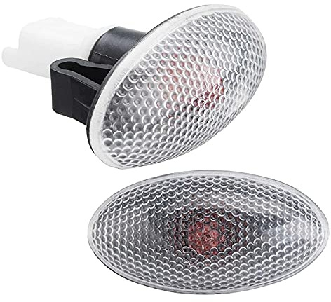 Hundnsney 632574 2 X Indicateur de répétition de clignotant latéral pour 206 407 607