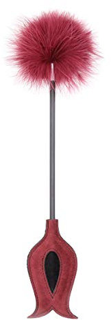 Vielretude Rot Feather Feder Kitzler Flogger Peitsche Erotik Paddel Bondage Fetisch Extrem Sexspielzeug Peitsche Flogger