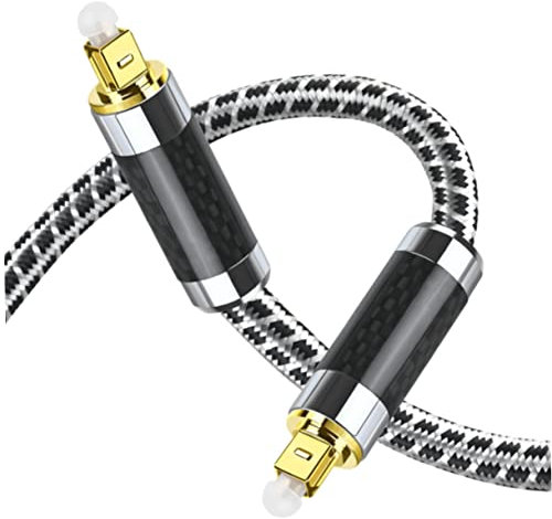 1 Audioleitung optisches kabel für spielkonsole Audio-Verbindungskabel mini fernseher optisches kabel für fernseher optisches Stecker-zu-Stecker-Kabel DVD öffentlich zu öffentlich