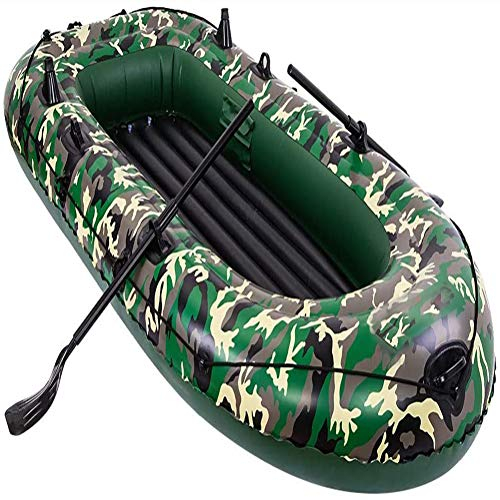 NOALED Schlauchboot mit Rudern 2/3/4 Personen, Schlauchboote für Erwachsene, Schlauchboote für Flüsse, Angelboot