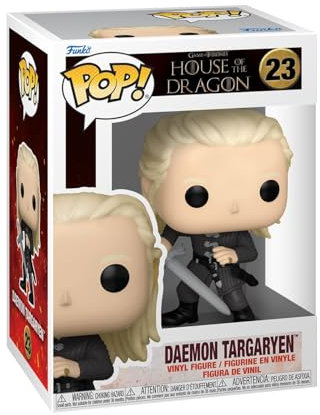 Funko POP! Television: House Of the Dragon - Daemon Targaryen - Collectable Vinyl Figure - Gift Idea - Official Merchandise - Toys for Kids & Adults - TV Fans - Model Figure for Collectors and Display