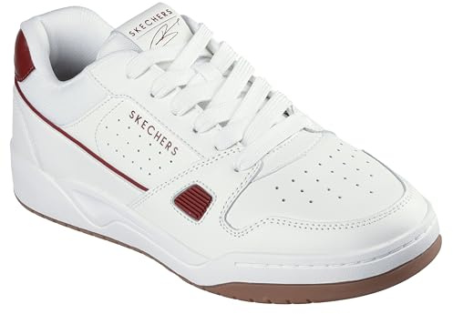 Skechers Sneaker Basse da Uomo Koopa Lace X Harry Kane, Bianco, 42 EU