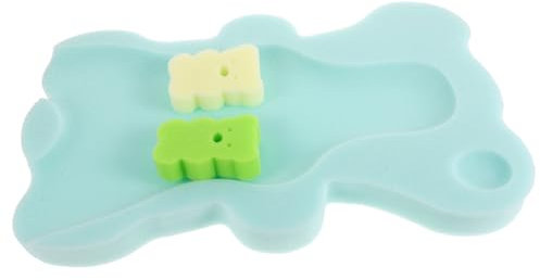 Yardwe Almohadilla De Baño Antideslizante Para Niño Niña Con Suave y Acolchado Grueso Asiento Infantil Multifuncional Para Bañera Secado Rápido Fácil Instalación Para Recién Nacidos y Niñ