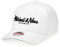 Mitchell & Ness Classic Red Pinscript Snapback Cap White/Black