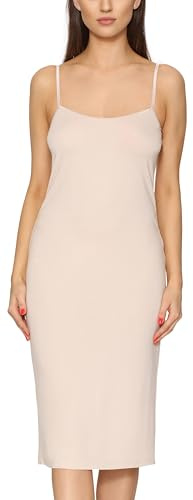 Merry Style Abitino Sottoveste Donna MS10-402 (Beige, M)
