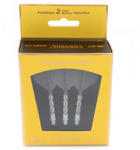 CUESOUL ROST T19 Integrated Dart Shaft and Flights Big Wing Shape,Set of 3