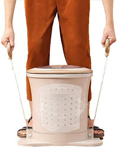 Centrifuga per Vestiti, centrifuga, strizzatore per Vestiti, Portatile Compatto Manuale, Mini asciugatrice Manuale Non elettrica per Appartamento dormitorio Campeggio. (1)