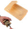 JDCMEI Oyster Shucking Clamp, Austernöffner Clamp Austernschälen Halter aus Holz Austernöffner und Austernschäl Messer Tragbares Austernschäl Clip Set für Partys, Camping, Picknicks