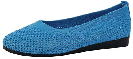 Chaussure Orthopédique Femme Ete Chaussures Mode Et Sport pour Sandale Compensée De Marche Respirante Running Basquette Orthopédiques Pieds Larges Sandales Ballerines Confort Plateforme,Bleu-a,39