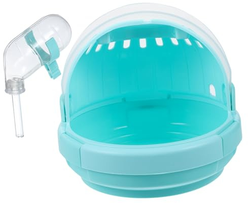 CLISPEED Portable Cage for Hamster Lightweight Handheld Hamster Container for Outdoor Pet Travel Small Pets Carrying Cage for Trips