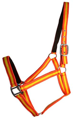 Cabezada cuadra Eco | Talla FULL | Color Rojo España | Equipamiento para el caballo | Producto de Guarnicionería | Tradición artesana | Los Nietos