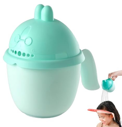Baby-Haarwaschbecher | Haarwaschwasserbecher für Kinder - Mit 7 Wasserlöchern, bequemer Haarwaschwasserbecher für Kinder, Jungen und Mädchen Qumiuu