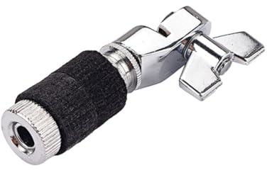 Mikinona Hi Hat Stand Post Silver Black Hi Hat Clutch Drum Parts Percussion Accessories