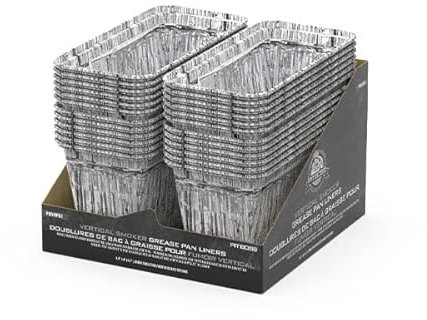 Pit Boss 40739 - Juego de 6 bandejas para cubos de grasa para barbacoa