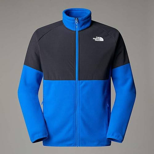 The North Face NF0A89JGAEO M GLACIER HEAVYWEIGHT FULL ZIP Giacca Uomo Deep Nori/Asphalt Grey/Taglia XL
