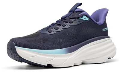ALLSWIFIT Dam slip-on promenadskor handsfree kudde löpning tennis halkskydd bekväm gym träning atletisk andningsbar mode sneakers SwiftLite