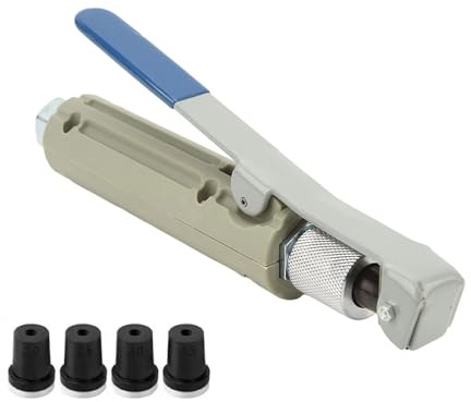Whychstore Mobil sandblästringsmaskin, pneumatisk sandblaster med halkfritt handtag, 4 munstycksstorlekar 2/2,5/3/3,5 mm