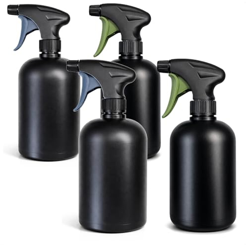 com-four® 4x Blumensprüher 750ml - Sprühflasche zur Bewässerung von Pflanzen - Wassersprühflasche zum Wasserzerstäuben und zur Schädlingsbekämpfung [Auswahl variiert]