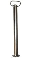 MAXTER Béquille de remorque 70 cm - Diamètre 48 mm - Stabilisation Efficace