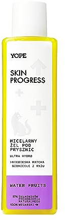 YOPE Micellar shower gel | Hydrating | Nurturing | Ultra Hydro | WATER FRUIT 200ml