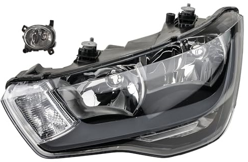 Johns, Faro alogeno adatto per Audi A1 8X H7 H1 Lin. 10-14 LWR frecce + nebbia