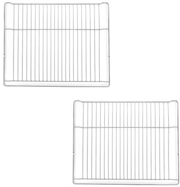 MIRTUX 2 x griglia da forno. Dimensioni: 46,5 x 37,5 x 2,2 cm. Codice originale: 574876 Compatibile con modelli Siemens, Neff, Bosch, Constructa, Balay... 00574876, HZ334000 CZ1432X1, ecc.