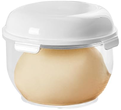 Dough Proofing Container - Dough Rising Bowl With Lid | 3L Transparent Bread Proofing Container Rising Box | Non-Stick Food Storage Organizer Bowl For Home Kitchen Camping Baking