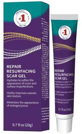 20g Scar Narbengel für Gesicht und Körper - Narbensalbe Nach,Scar Narbencreme,Wunde, Narbencreme für Narben aller Art,Lila