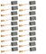 Escobillas de carbón 5 x 8 x 15 mm para Bosch para amoladora GWS 660 670/6-100/6-125 8-100/8-125 750 900 Series 1607014145 (10 pares)
