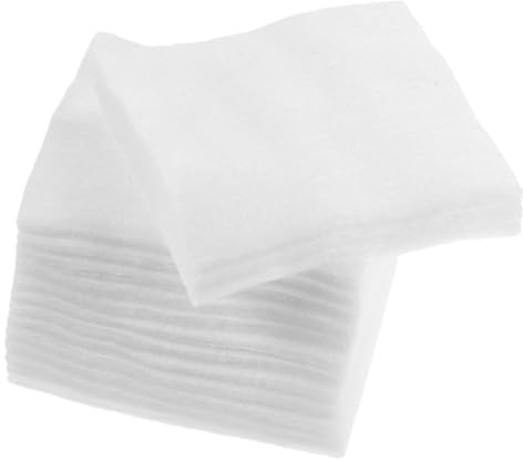 Abaodam Dischetti di Cotone Struccanti 1000 Pezzi Ultrasottili a Tre Strati Morbidi per Protezione della Pelle Uso Domestico e Saloni Colore Bianco