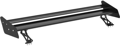 Artudatech heckspoiler universal Dual-Layer Adjustable Hatchback Spoiler Wing GT Racing Drift Spoiler Heckflügel Universal Aluminium Fahrzeugmodifikation