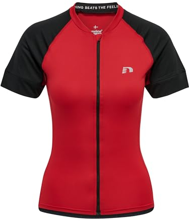 newline Damen Womens Core Bike Jersey Shirt, Tango Red, S EU