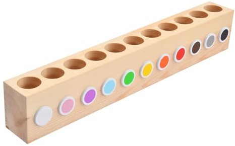 Stiftehalter Schreibtisch Holz, Bamboo Pen Holder Organiser, Pencil Holder Desk Wood, schreibtisch Organizer Stifte Bambus, Stiftebox für Farbiger Bleistift, Stifte Organizer für Schreibtisch Kinder