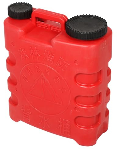 ABOOFAN Cubo Extintor De Portátil Cubo De Agua Asa Contenedor De Plástico Resistente