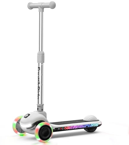 FanttikRide K9 Pro Monopattino Elettrico per Bambini, 3/6/10 km/h, Modalità di Velocità AI, Ricarica Rapida Type-C, 5 Modalità di Illuminazione, Manubrio Regolabile, per Bambini fino a 60 kg, Grigio
