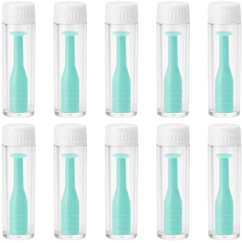 Menibeuty 10 ventose per lenti a contatto, per lenti a contatto, per lenti morbide, lenti sclerali, lenti a contatto in silicone, ventose ortho-K annuali e mensili